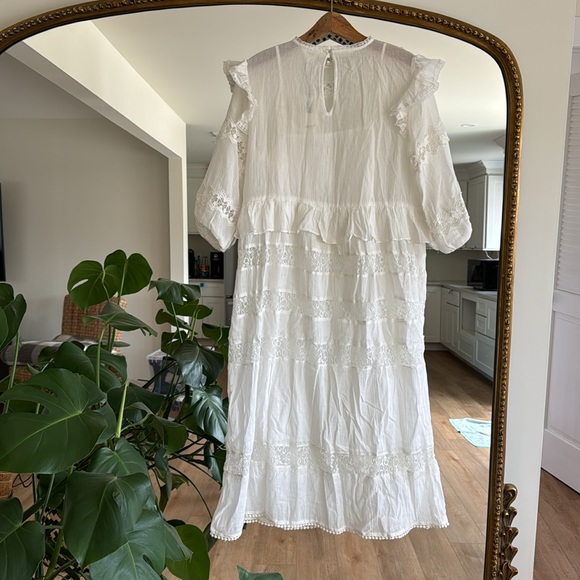 Beautiful NWT Object Cloud Dancer White Lace Dress - Picture 4 of 5